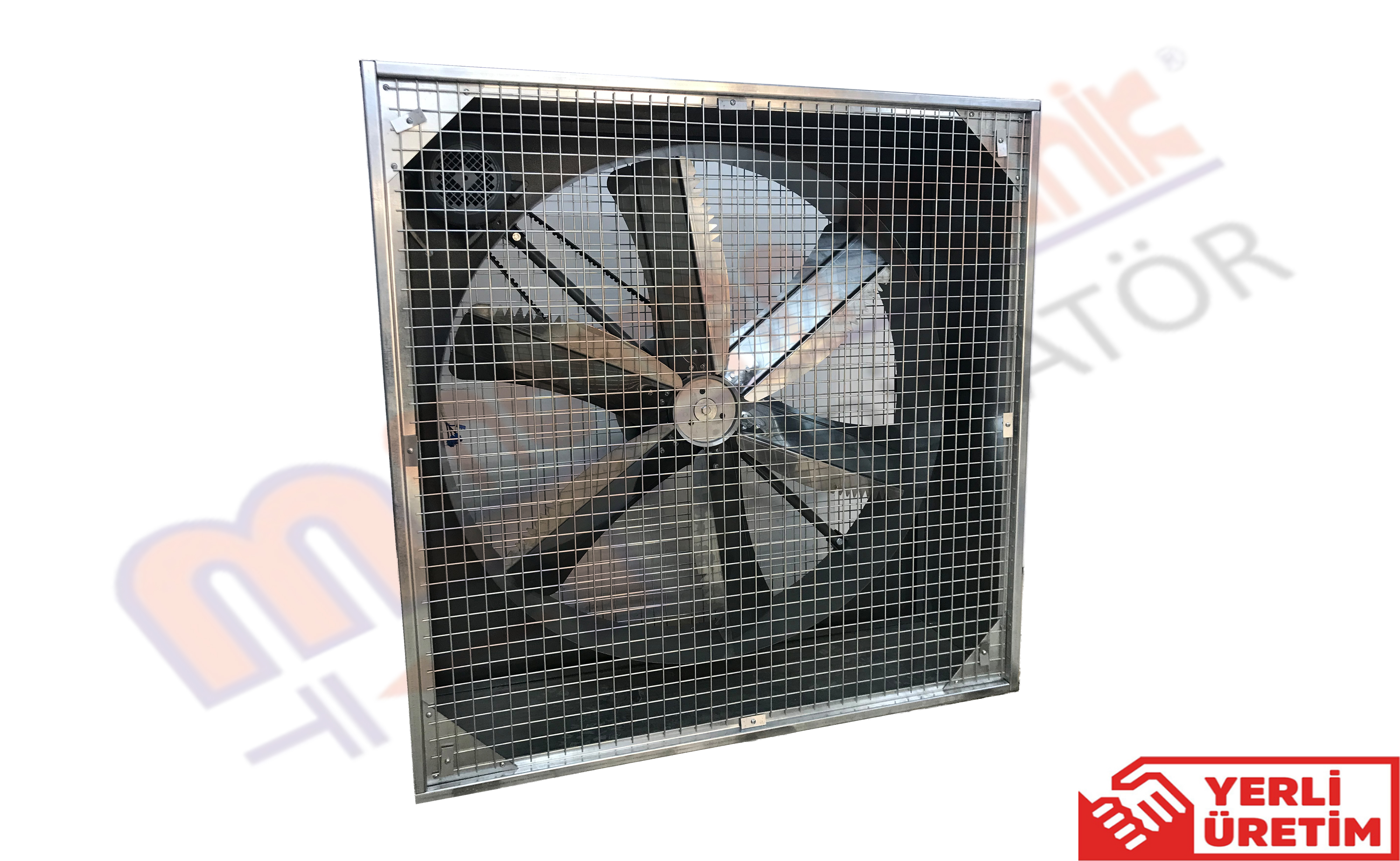 Kafes & Kümes Tavukçu Fanı (Önü Tel Izgaralı) — ölçü / teknik görsel 4