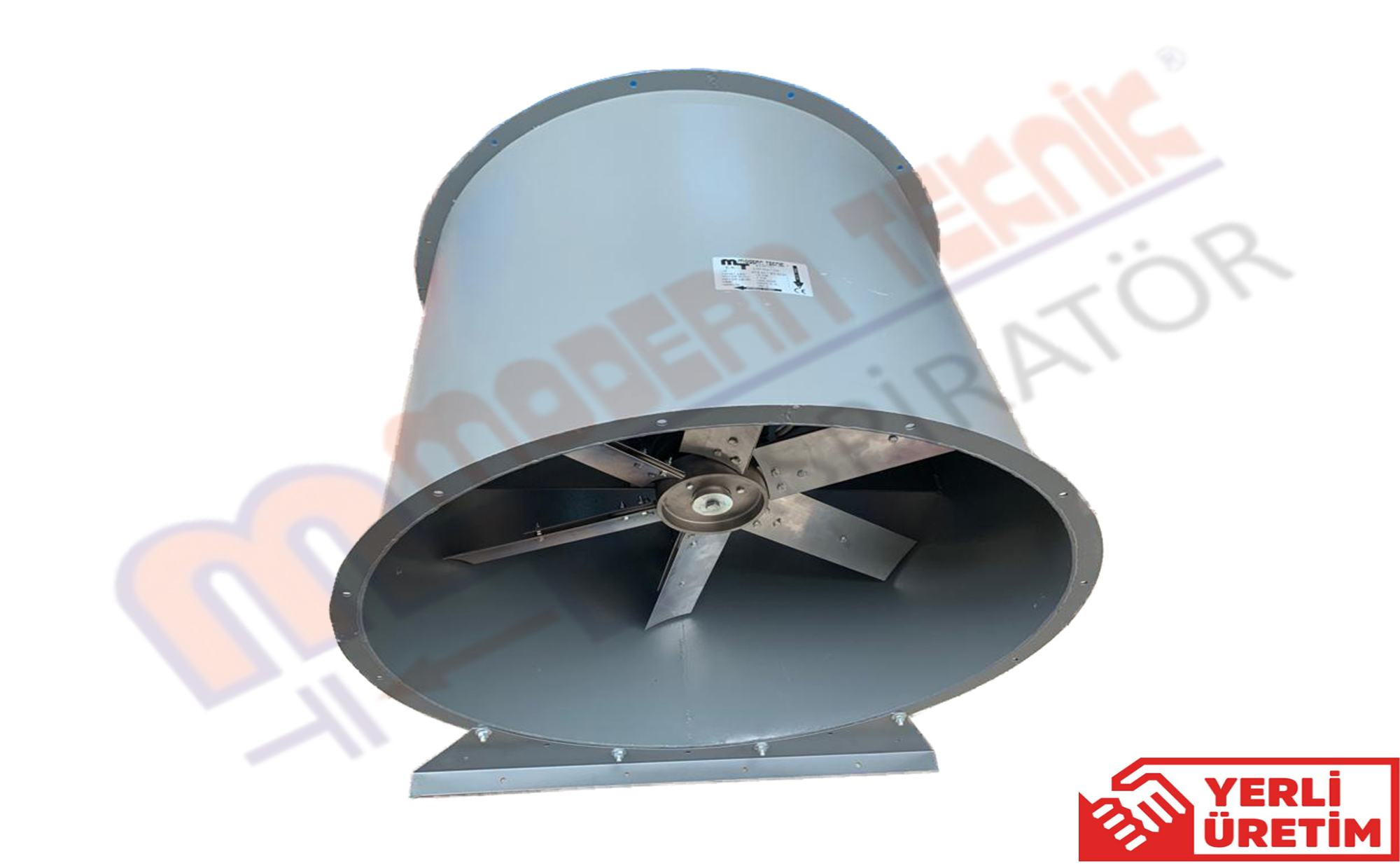 Aksiyel Basınçlandırma Fanı — ölçü / teknik görsel 2